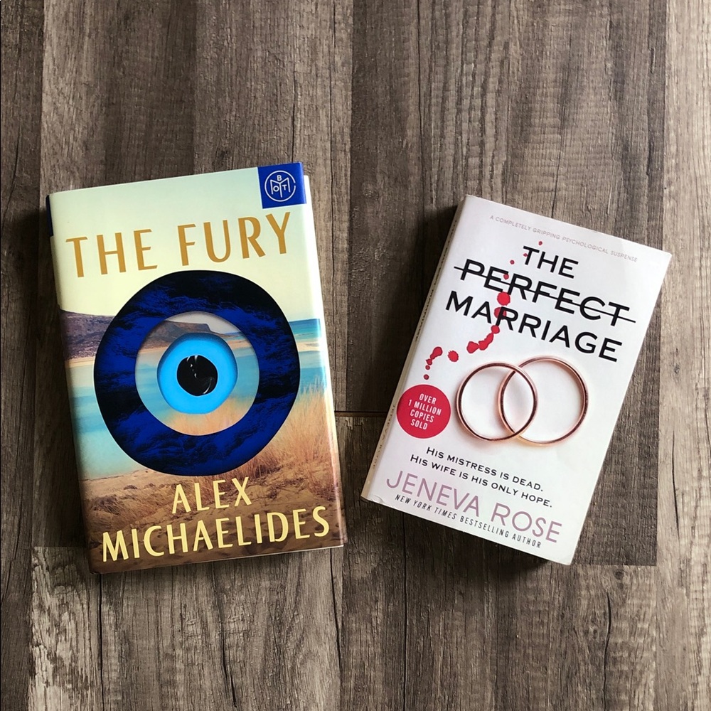 Murder Mystery Thriller Book Bundle The Fury and The Perfect Marriage